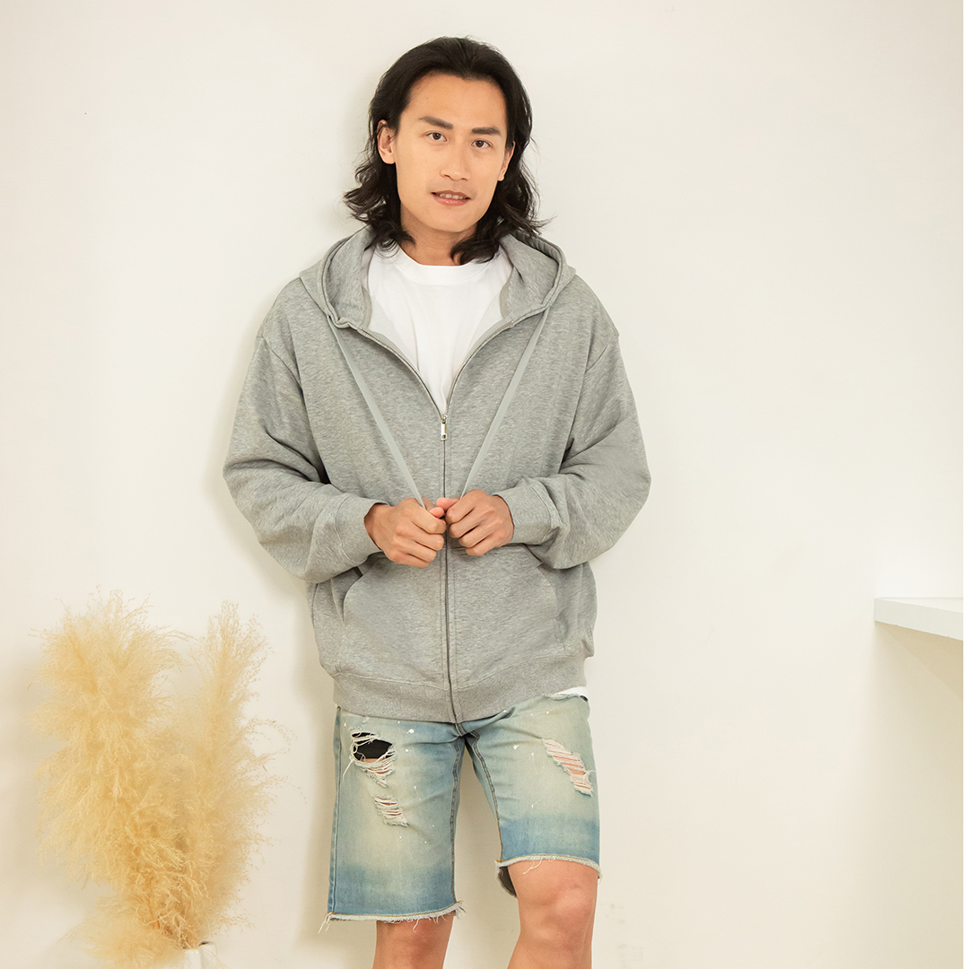 連帽拉鍊外套客製展示11